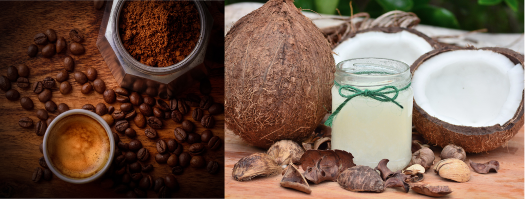COFFEE AND COCONUT OIL | Home Made Scrub | Beauty Tips By Nim | Nimisha Goyal | HashBUGS