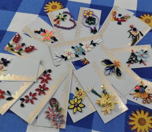 Simple Quilling Envelope Designs | Beauty Tips By Nim | Nimisha Goyal | HashBUGS