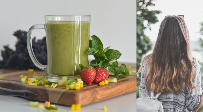 Smoothie Recipe For Hair Growth - Beauty Tips By Nim - Nimisha Goyal - HashBUGS - BTN - beautytipsbynim.hashbugs.com