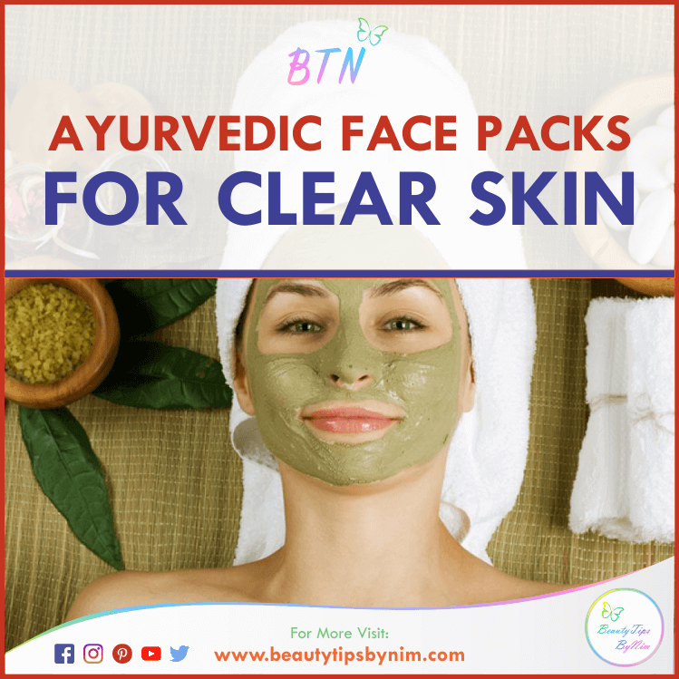 5 Ayurvedic Two-Ingredients Face Packs For Clear Skin - Beauty Tips By Nim - Nimisha Goyal - HashBUGS - BTN - Nimify Beauty - beautytipsbynim.com