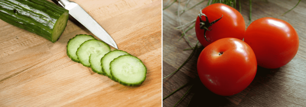 Cucumber Tomato - Beauty Tips By Nim - Nimisha Goyal - HashBUGS - BTN - beautytipsbynim.com