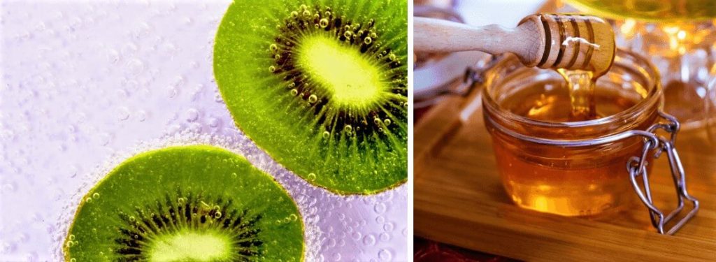 Kiwi and Honey - Beauty Tips By Nim - Nimisha Goyal - HashBUGS - BTN - Nimify Beauty - beautytipsbynim.com