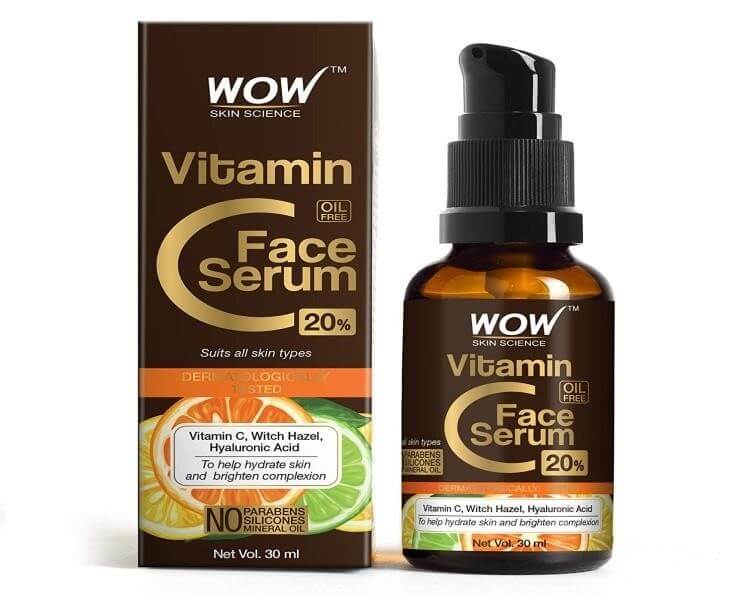 WOW Skin Science Vitamin C Serum - Beauty Tips By Nim - Nimisha Goyal - HashBUGS - BTN - Nimify Beauty - beautytipsbynim.com