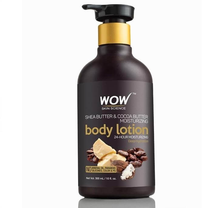 WOW Shea Butter and Cocoa Butter Moisturizing Body Lotion - Beauty Tips By Nim - Nimisha Goyal - HashBUGS - BTN - Nimify Beauty - beautytipsbynim.com