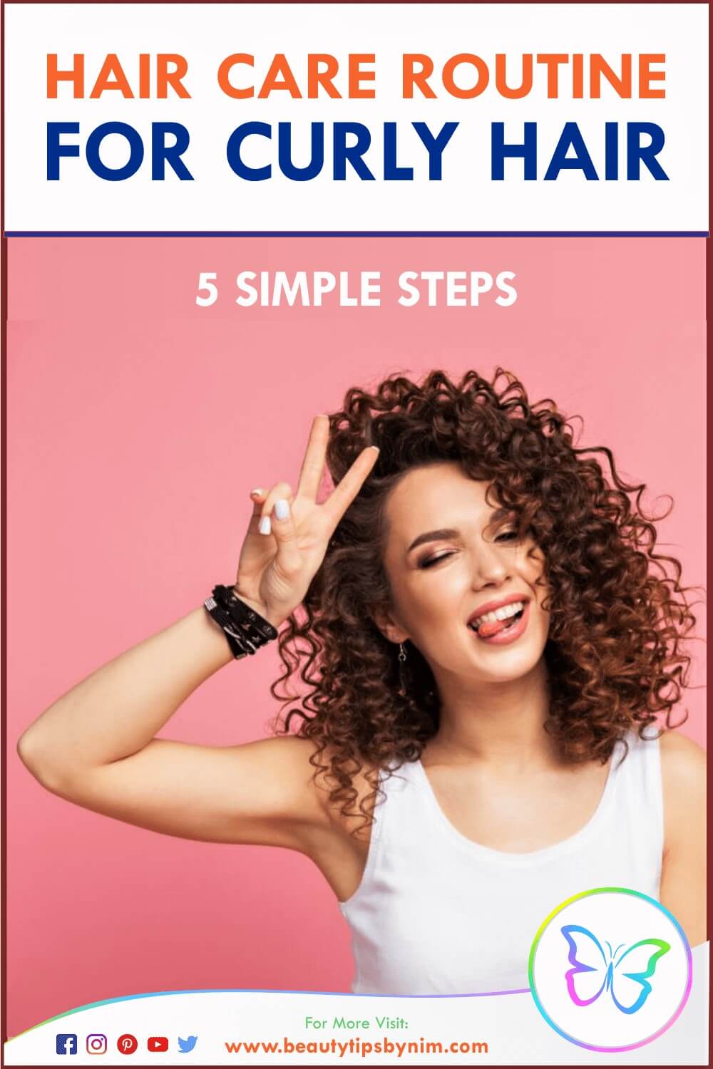 Hair care routine steps