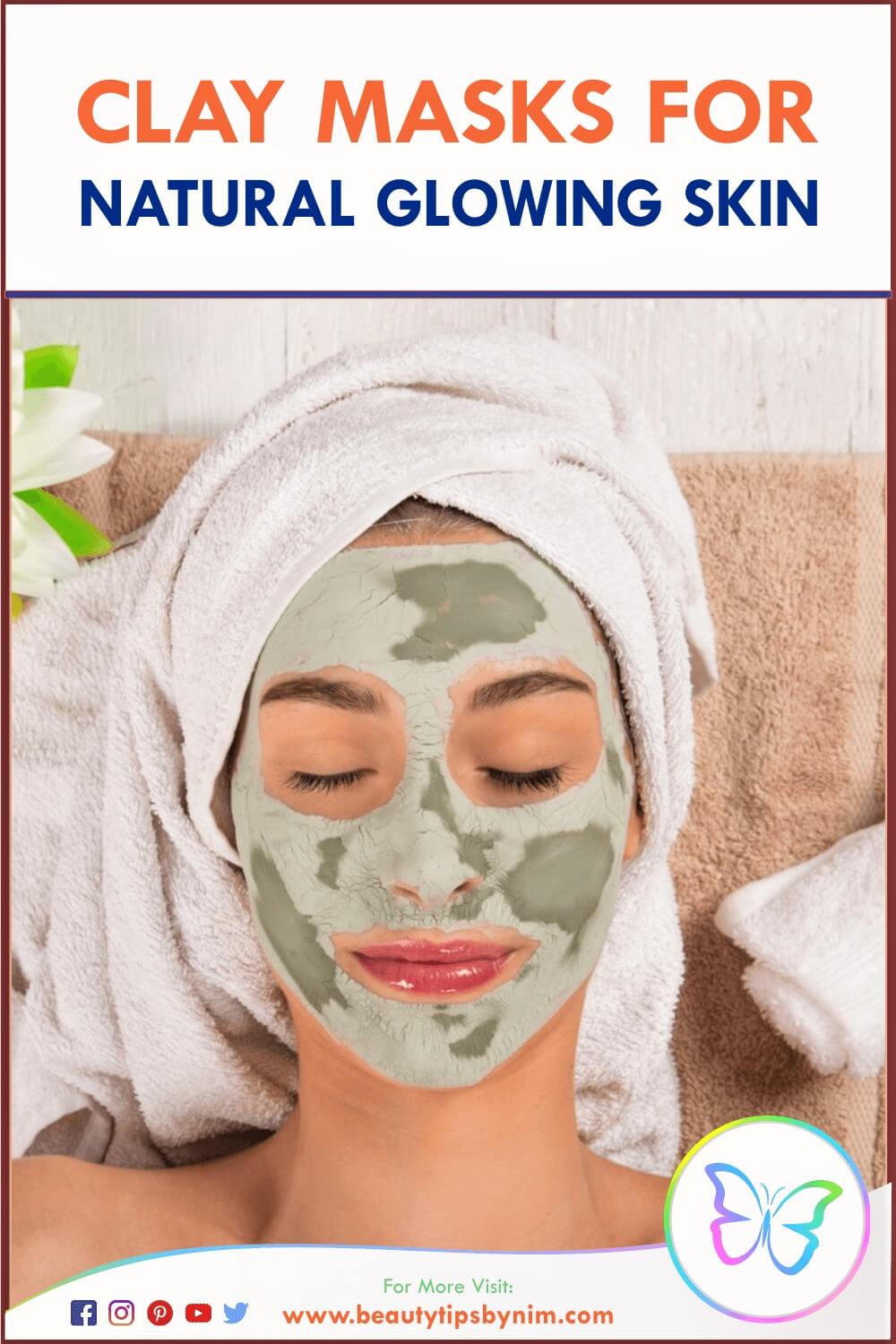 Try These Top 6 Different Clay Masks for Natural Glowing Skin - Beauty Tips By Nim - Nimisha Goyal - HashBUGS - BTN - Nimify Beauty - beautytipsbynim.com