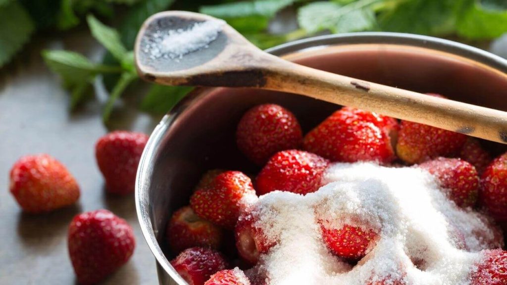 Strawberry and Sugar Scrub