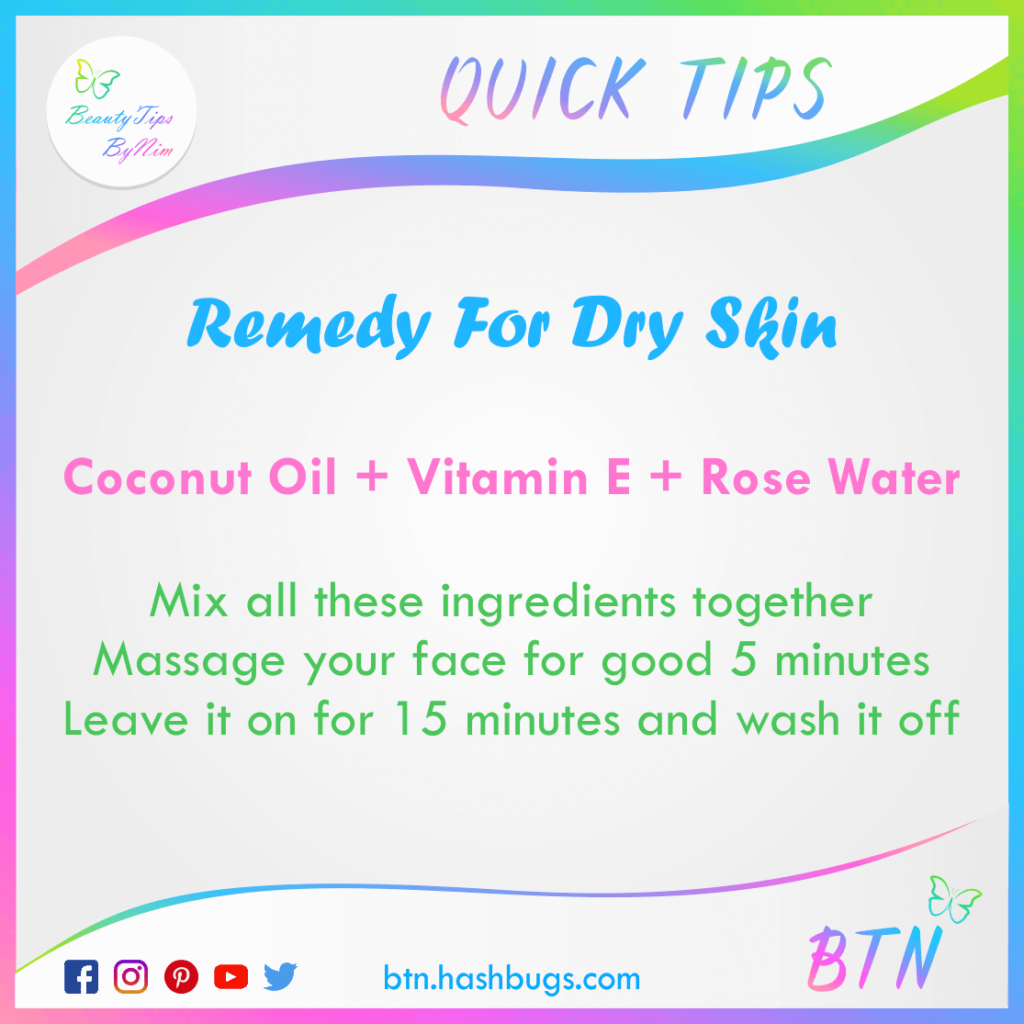 01. dry skin 1 - Beauty Tips By Nim