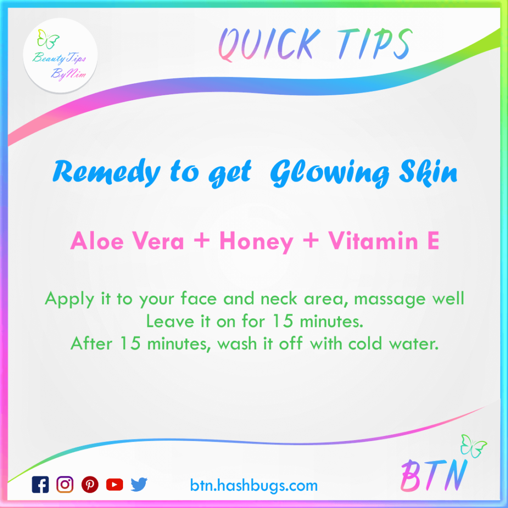04. Glowing Skin 1-beauty tips by nim (1)
