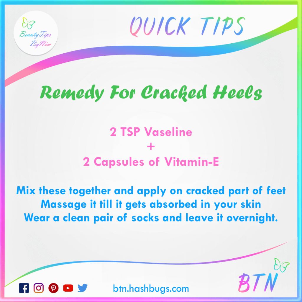 14. Remedy for cracked heels 1-beauty tips by nim (1)