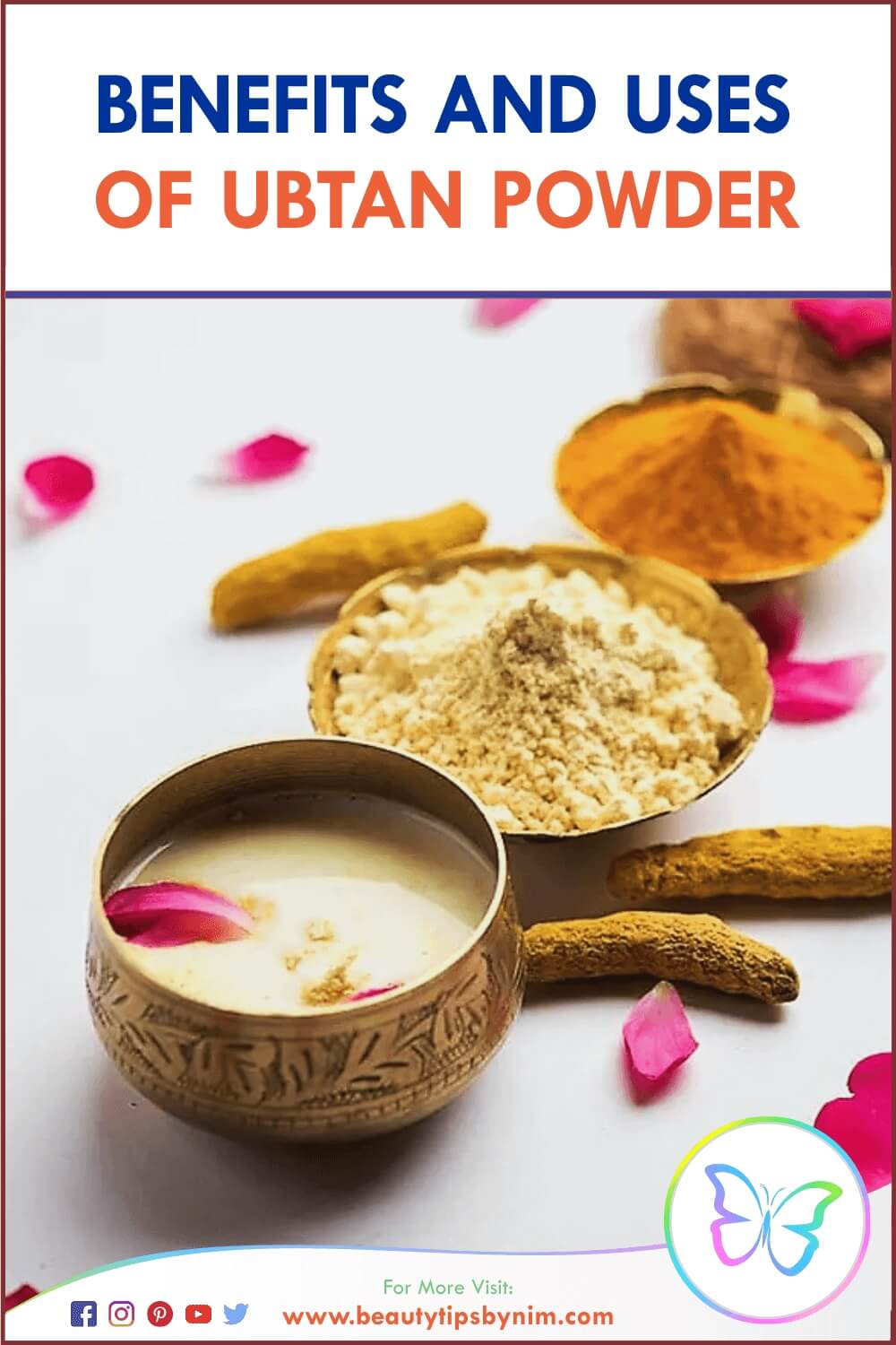 Benefits and Uses of Ubtan Powder - DIY Face Packs for Skin - Beauty Tips By Nim - Nimisha Goyal - HashBUGS - BTN - Nimify Beauty - beautytipsbynim.com