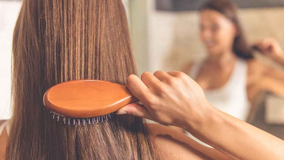 hair brushing- Beauty Tips By Nim
